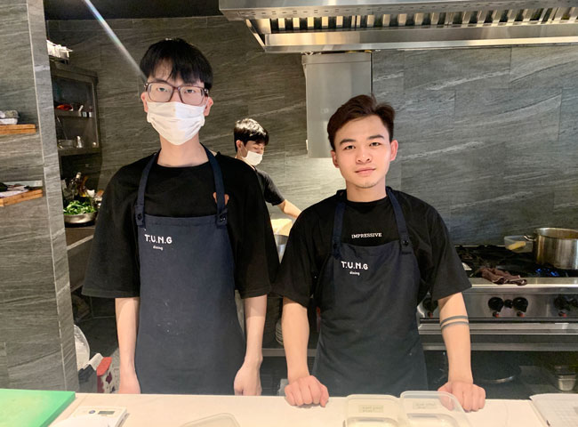 Chefs at Tung Dining