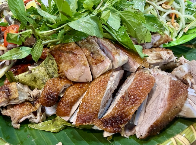 Grilled duck at Vit 34