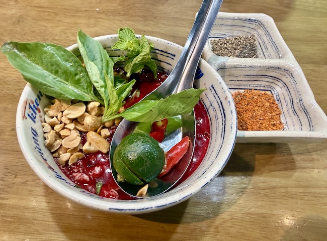 Raw Duck Blood Pudding